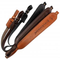 Winchester Padded Leather Sling, with Thumb Loop