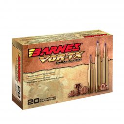 Barnes VOR-TX 30-06 180gr.TSX BT Ammunition 20 Round Box