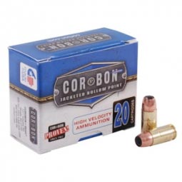 Cor-Bon 40 S&W 135gr. JHP Self Defense Ammunition Box Of 20