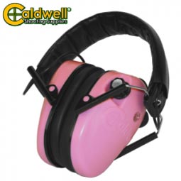 Caldwell E-MAX Low Profile Hearing Protection, Pink