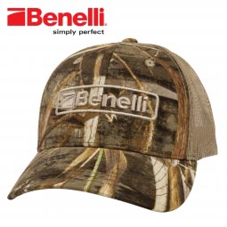 Benelli Logo Hat, Realtree Max-5 w/ Mesh Back