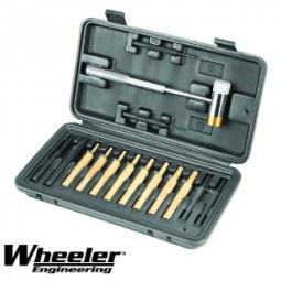 Wheeler Hammer and Punch Set, with Plastic Case