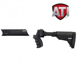 Tactical Shotgun Side Folding Stock Set, Mossberg, Remington, Winchester, Black
