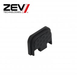 Zev Tech Aluminum Backplate for Glock Gen3 & Gen4, Black