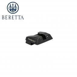Beretta APX 9mm/40S&W Tritium Rear Sight, Black Outline