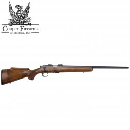Cooper Firearms Model 57-M .22 LR Jackson Squirrel Rifle w/ Inlet Swivels & Bases, Blued 22" Barrel