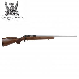Cooper Firearms Model 57-M .22 LR Jackson Squirrel Rifle with Inlet Swivels & Bases, 22" Barrel