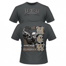 Midwest Gun Works Gray Pistol Team T-Shirt