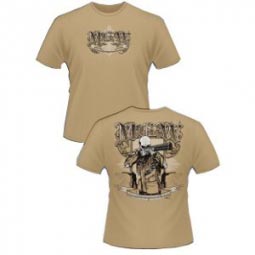 MGW Desert Tan Short Sleeve Logo Shirt