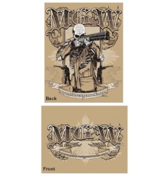 MGW Desert Tan Long Sleeve Logo Shirt