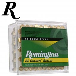 Remington .22 Long Rifle High Velocity 40gr. Round Nose Ammunition, 100 Round Box