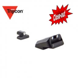 Trijicon Smith & Wesson .45/.40/10mm Rear Novak 3 Dot Night Sight Set