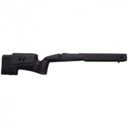 McMillan A-4 Short Action Tactical Black Stock, 1-Piece Floor Plate (FN/Winchester)