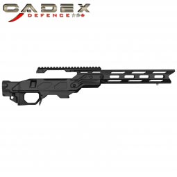 Cadex Defense Field Core Rifle Chassis, RH Remington 700 Long Action, Black