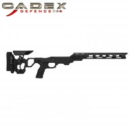 Cadex Defence Field Competition Rifle Chassis, RH Remington 700 Long Action, Black