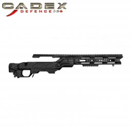 Cadex Defense Tactical Core Rifle Chassis, RH Remington 700 Long Action, Black