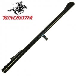 Winchester Model 1300 Barrel, 24", 12 Gauge, Gloss Blue  Finish,Deer Barrel With Flip Up Rear Sight