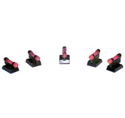 Red Optic, Five Piece, Front Sight Set