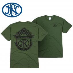 FN Chevron T-Shirt, Army Green