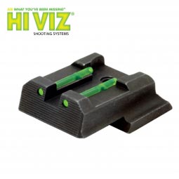 HI VIZ LITEWAVE Fiber Optic Rear Sight for Smith & Wesson Shield M&P Shield