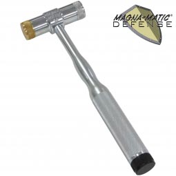 Magna-Matic Defense Precision Steel Dead-Blow Hammer, Silver