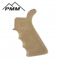 PMM SCAR Modified Grip, Hogue Beavertail with Finger Grooves, FDE