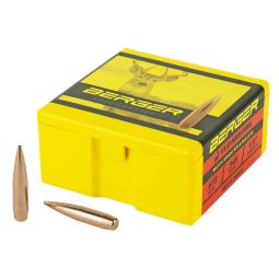 BERGER BULLETS VLD HUNTING, .284 DIAMETER, 7MM, 180 GRAIN, HOLLOW POINT BOAT TAIL, 100 COUNT