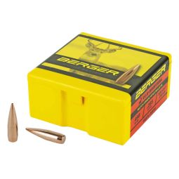 BERGER BULLETS VLD HUNTING, .308 DIAMETER, 30 CALIBER, 168 GRAIN, HOLLOW POINT BOAT TAIL, 100 COUNT