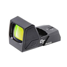 CRIMSON TRACE CORPORATION RAD, RED DOT, OPEN REFLEX SIGHT, BLACK, 3 MOA