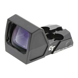 CRIMSON TRACE CORPORATION RAD MICRO PRO, GREEN DOT, COMPACT OPEN REFLEX SIGHT, BLACK, 5 MOA