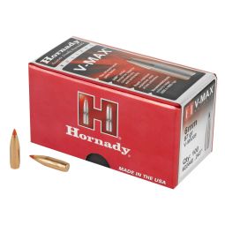 HORNADY V-MAX, .243 DIAMETER, 6MM/243 WINCHESTER, 87 GRAIN, BALLISTIC TIP, 100 COUNT