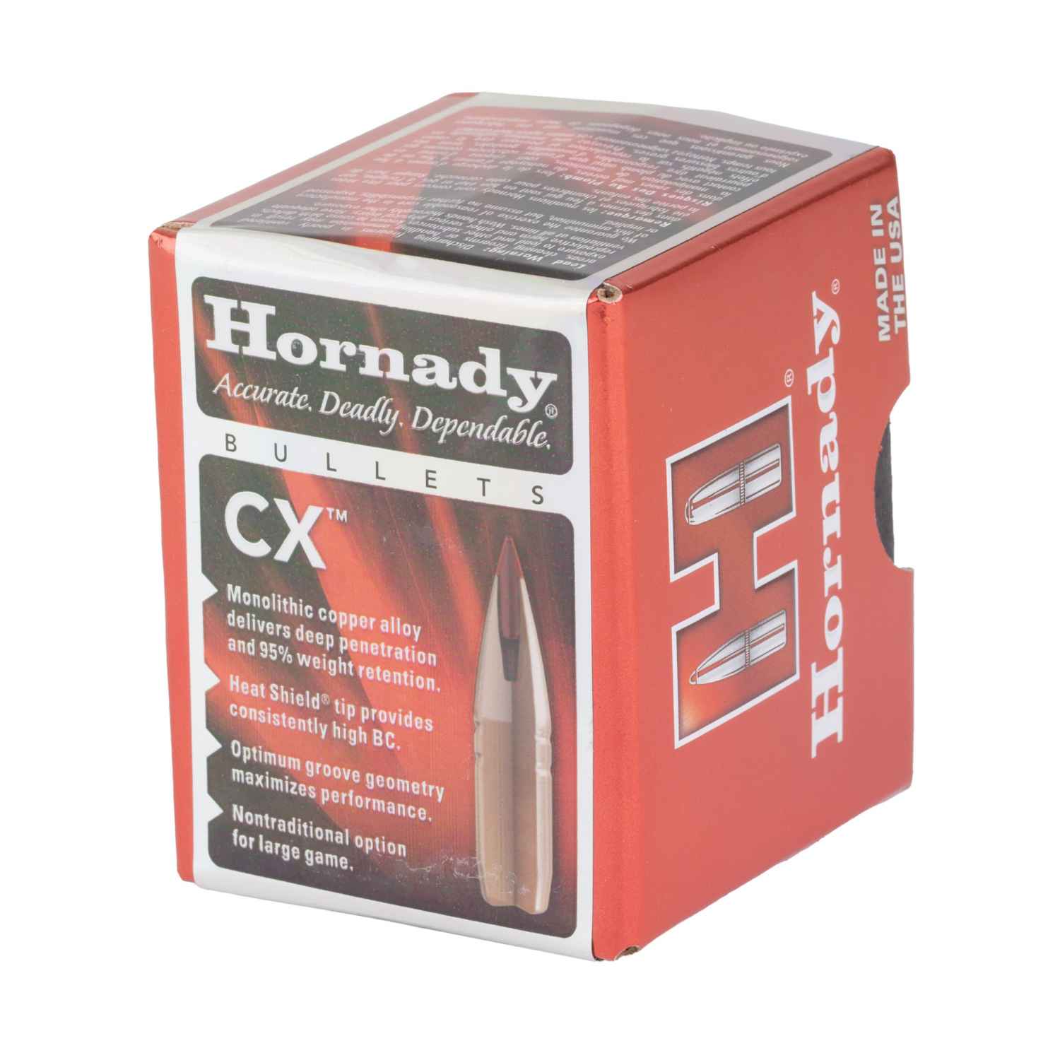 ammo CD6枚セット HORNADY CX, .224 DIAMETER, 22 CALIBER, 22 CREEDMOOR, 65 GRAIN, 50