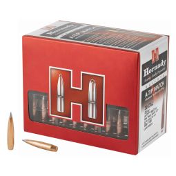 HORNADY A-TIP MATCH, .308 DIAMETER, 30 CALIBER, 230 GRAIN, BALLISTIC TIP, 100 COUNT