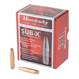HORNADY SUB-X, .338 DIAMETER, 338 CALIBER, 307 GRAIN, 50 COUNT