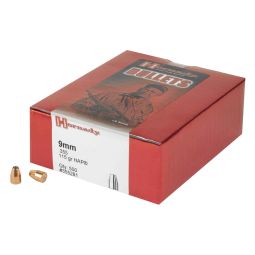 HORNADY HAP, .355 DIAMETER, 9MM, 115 GRAIN, HOLLOW POINT, 500 COUNT
