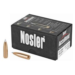 NOSLER ACCUBOND, .308 DIAMETER, 30 CALIBER, 180 GRAIN, SPITZER BOAT TAIL, 50 COUNT