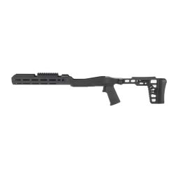 SAMSON MANUFACTURING CORP. SAS-22, CHASSIS, FITS RUGER 10/22, ANODIZED FINISH, BLACK