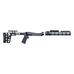 SAMSON MANUFACTURING CORP. SAS-22, CHASSIS, FITS RUGER 10/22 TAKEDOWN, ANODIZED FINISH, BLACK