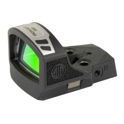 SIG SAUER ROMEO-RS PRO, RED DOT SIGHT, 31MM OBJECTIVE, 6 MOA RED DOT, MATTE FINISH, BLACK
