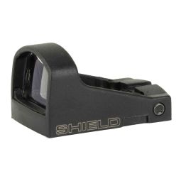 SHIELD SIGHTS SHIELD MINI SIGHT, RED DOT SIGHT, NON MAGNIFIED, FITS SMS FOOTPRINT, 4 MOA DOT, BLACK