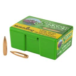 SIERRA BULLETS MATCHKING, 6.5MM, 140 GRAIN, BOAT TAIL HOLLOW POINT, 100 COUNT