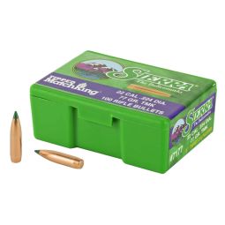 SIERRA BULLETS TIPPED MATCHKING, .224 DIAMETER, 22 CALIBER, 77 GRAIN, BALLISTIC TIP, 100 COUNT