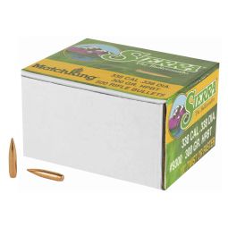 SIERRA BULLETS MATCHKING, .338 DIAMETER, 338 CALIBER, 300 GRAIN, HOLLOW POINT BOAT TAIL, 500 COUNT