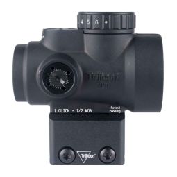 TRIJICON MRO SD, RED DOT, 25MM OBJECTIVE, 2 MOA DOT, MATTE FINISH, BLACK, FULL CO-WITNESS MOUNT