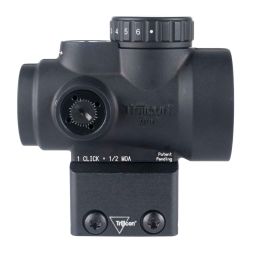 TRIJICON MRO SD, GREEN DOT, 25MM OBJECTIVE, 2 MOA DOT, MATTE FINISH, BLACK, FULL CO-WITNESS MOUNT