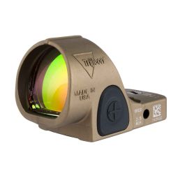 TRIJICON SRO (SPECIALIZED REFLEX OPTIC), 1 MOA, ADJUSTABLE LED, ANODIZED FINISH, COYOTE BROWN