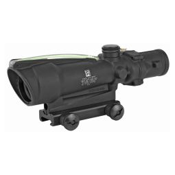 TRIJICON ACOG RIFLE SCOPE, 3.5X 35, GREEN HORSESHOE .308 RETICLE WITH TA51 MOUNT, MATTE FINISH