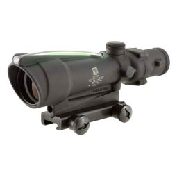 TRIJICON ACOG, 3.5X35, DUAL ILLUMINATED, GREEN HORSESHOE .223 BALLISTIC RETICLE, WITH TA51 MOUNT