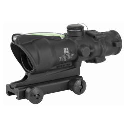 TRIJICON ACOG, RIFLE SCOPE, 4X, 32, GREEN HORSESHOE 6.8, MATTE, W/TA51 MOUNT