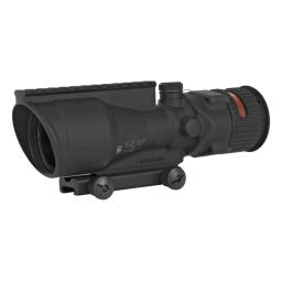 TRIJICON ACOG RIFLE SCOPE, 6X 48, RED HORSESHOE RETICLE .308, FLATTOP, TA75 ADAPTER, MATTE FINISH